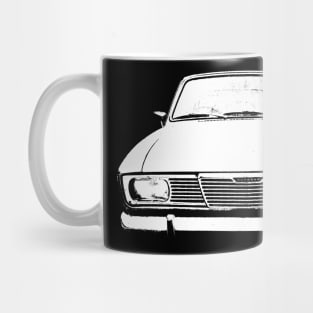 Sunbeam Vogue 1960s British classic car monoblock white Mug